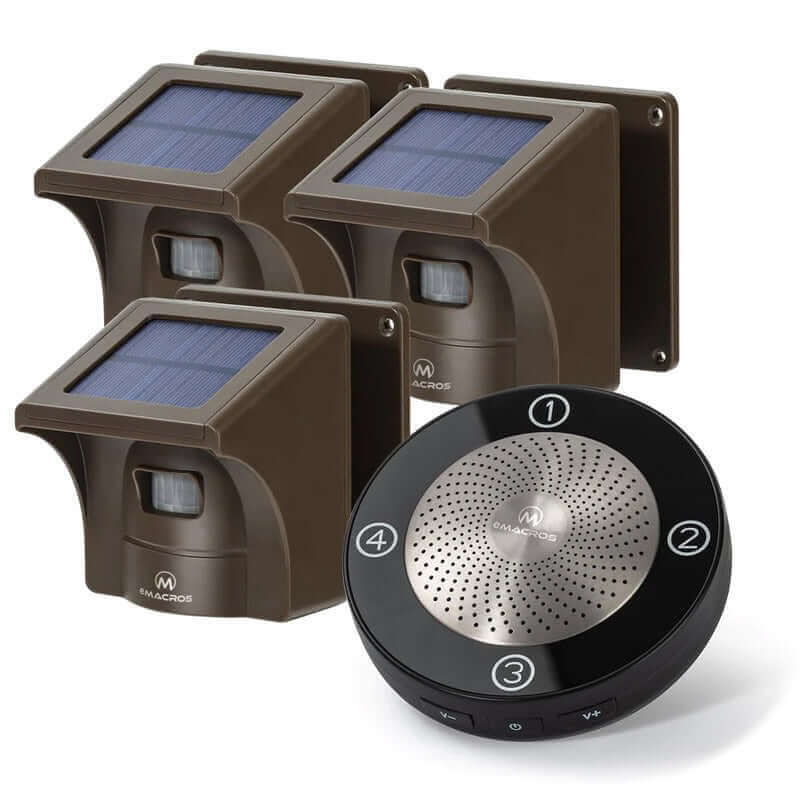 1/2 Mile Solar Driveway Alarm Motion sensor Weatherproof Sensor Alarm - The Shopsite