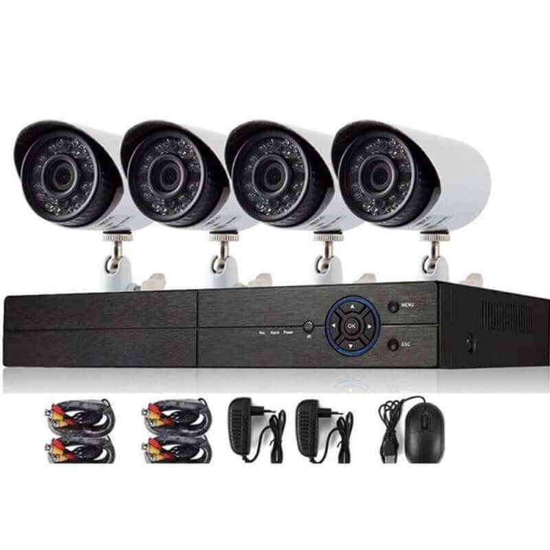 4 Channel AHD Security Camera System - The Shopsite