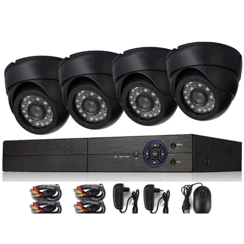 Dome Security Camera System 4 Channel - The Shopsite