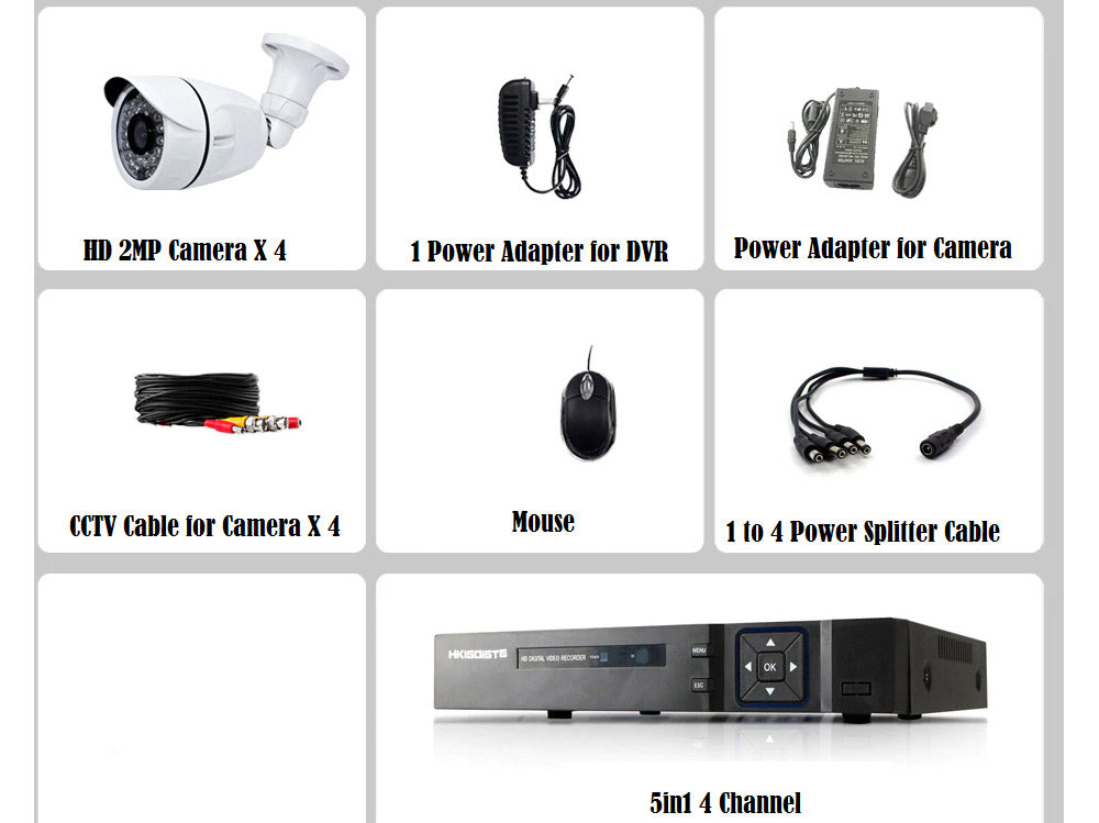 Security Camera System CCTV 1080P - The Shopsite