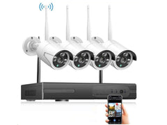 Wireless Security Camera System 1TB Storage - The Shopsite