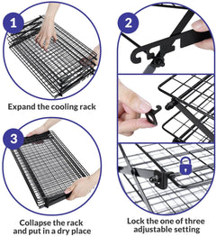 Collapsible Cooling Rack Expandable & Collapsible - The Shopsite