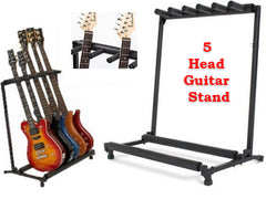 Guitar Stand for 5 Guitars Acoustic Guitar Bass - The Shopsite