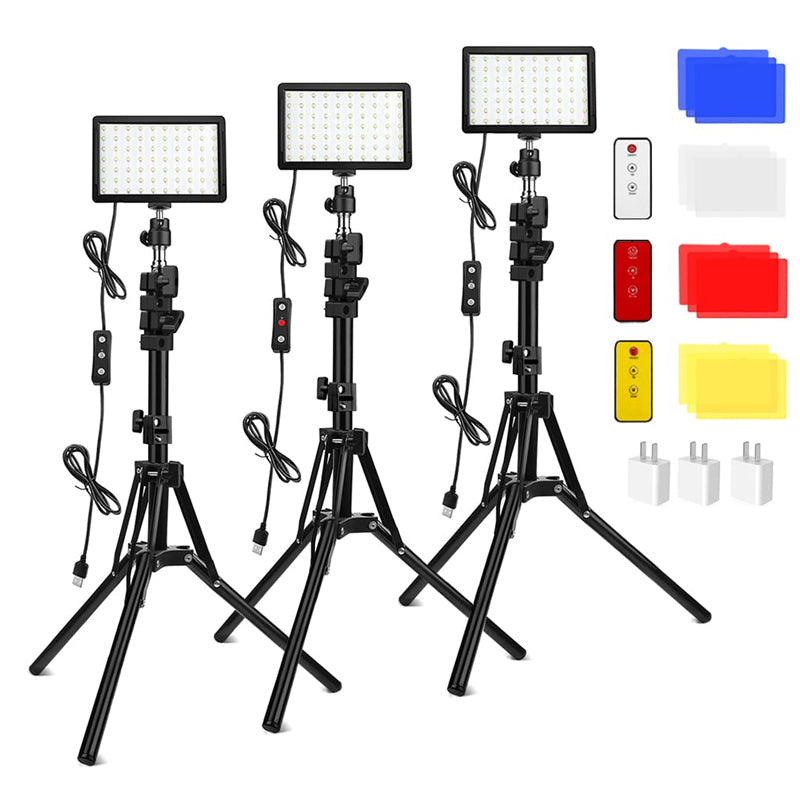 70 LED Video Light with Tripod Stand 1.2M
