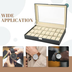 Wrist Watch Display Box 24 Slots