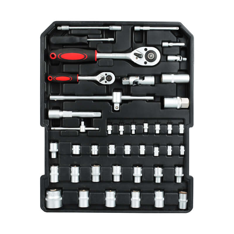 499pcs Tool Kit Trolley Case Mechanics Box Toolbox Portable Diy Set - The Shopsite