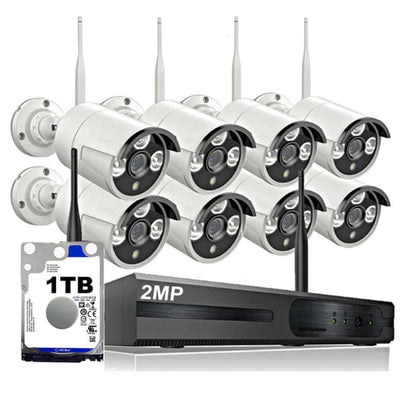 Wireless Security System 1080P Hd 1Tb HDD - The Shopsite