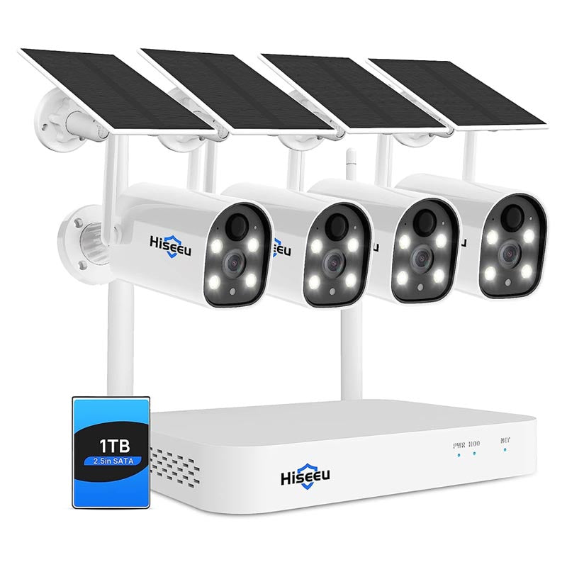 Solar power wireless Security camera system
