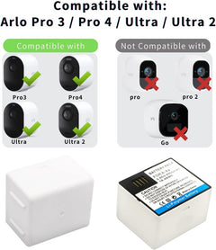Arlo Rechargeable Battery for Arlo Pro3 , Pro 4, Ultra, Ultra 2