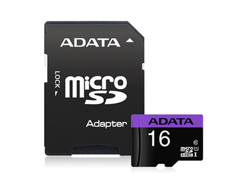 ADATA 16GB MICRO SD UHS-I MEMORY CARD - The Shopsite