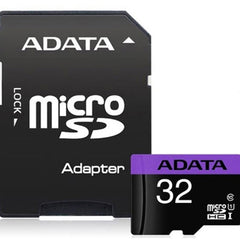 ADATA Micro Sd Card 32Gb - The Shopsite