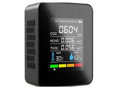 CO2 Detector Monitor Ppm Quality Indoor Air - The Shopsite