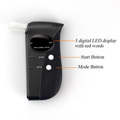 Digital Alcohol Breathalyzer Tester