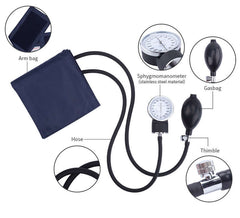 Blood Pressure Monitor Arm Blood Pressure Monitor Meter Aneroid Sphygmomanometer Cuff Stethoscope - The Shopsite