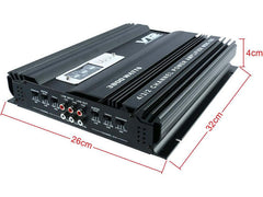 Car Amplifier 3800W 4 Channels - The Shopsite