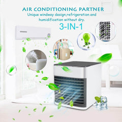 3-in-1 Portable Mini Air Conditioner Air Cooler - The Shopsite