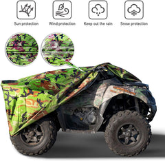Waterproof 3Xl 190T Ployster Fiber Anyi Uv Quad Bike Tractor Atv Cover - The Shopsite
