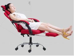 Ergonomic Office Chair Swivel Red - The Shopsite
