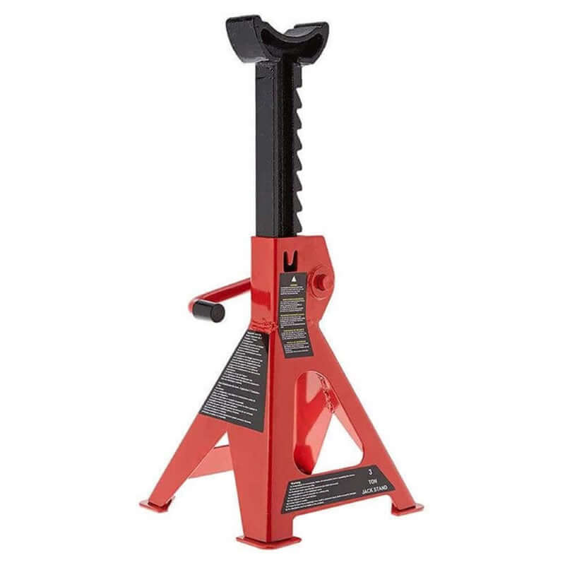 Axle Stand Pair Steel Jack Auto Stands, 3 Ton Capacity - The Shopsite