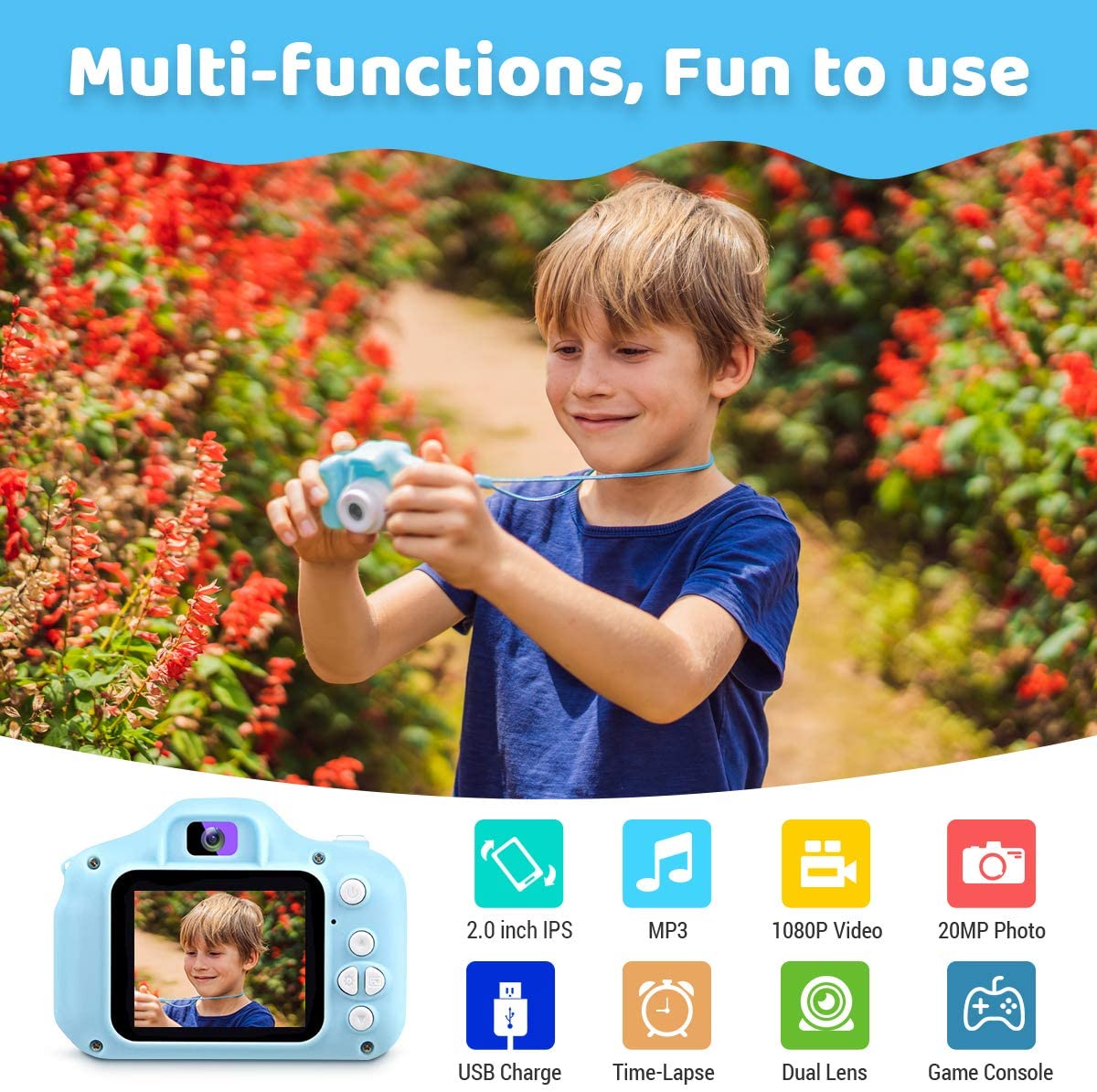 Mini Digital Kids Camera - The Shopsite