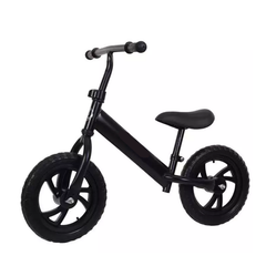Kids Balance Bike Ride On Bicycle Black - The Shopsite