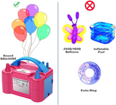 Electric Balloon Pump Dual Nozzle - The Shopsite