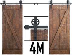 Barn Door Hardware 4M Double Door - The Shopsite