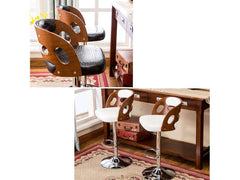 Barstools Barstools Retro Chair Footrest With Pu Seat - The Shopsite