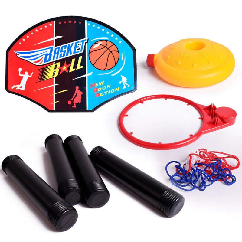 Basketball Hoop Adjustable Stand With Ball - The Shopsite