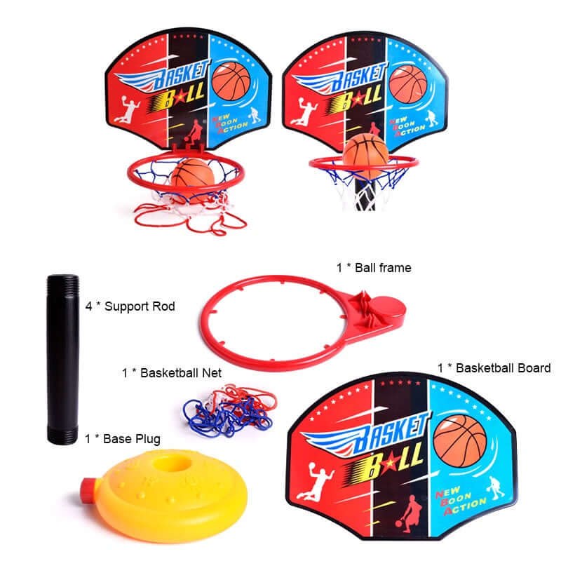Basketball Hoop Adjustable Stand With Ball - The Shopsite