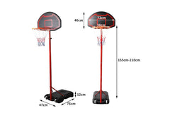 Basketball Hoop Adjustable upto 2.1m - The Shopsite