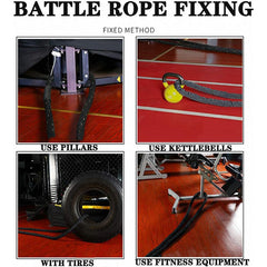 38mmX9m  Battle Rope Undulation Rope