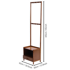 Bamboo Clothes Rack Stand