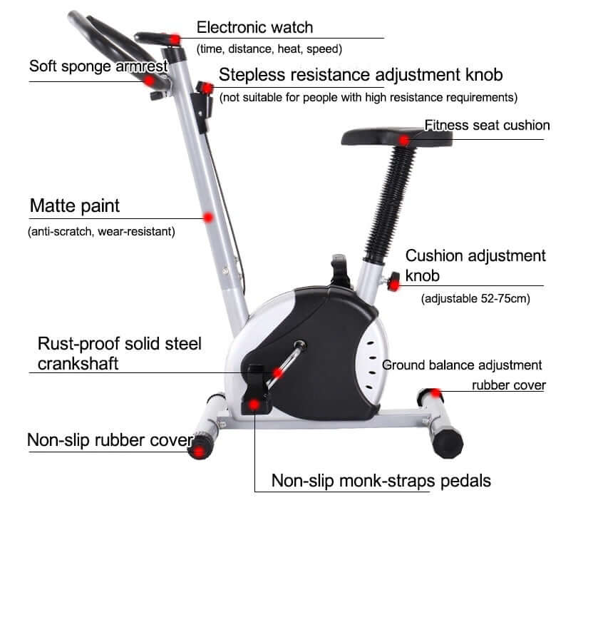 Bike Indoor Exercise Bike Office Fat Burner Fitness Equipment