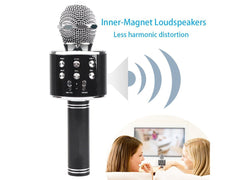Wireless Microphone Karaoke Microphone, Portable Handheld Mic Speaker - The Shopsite