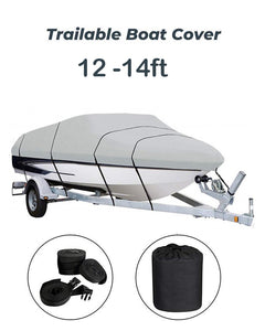 Boat Cover Heavy Duty 600D 12ft