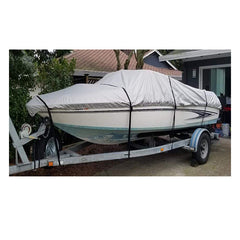 Boat Cover Trailerable  Heavy Duty Boat Cover Silver 16Ft to 18FT