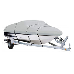 Boat Cover Trailerable  Heavy Duty Boat Cover Silver 16Ft to 18FT