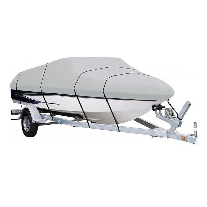 Boat Cover Trailerable Heavy Duty Boat Cover Silver 17Ft to 19FT