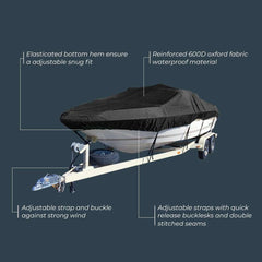 Boat Cover Trailerable Boat Cover 14-16ft - The Shopsite