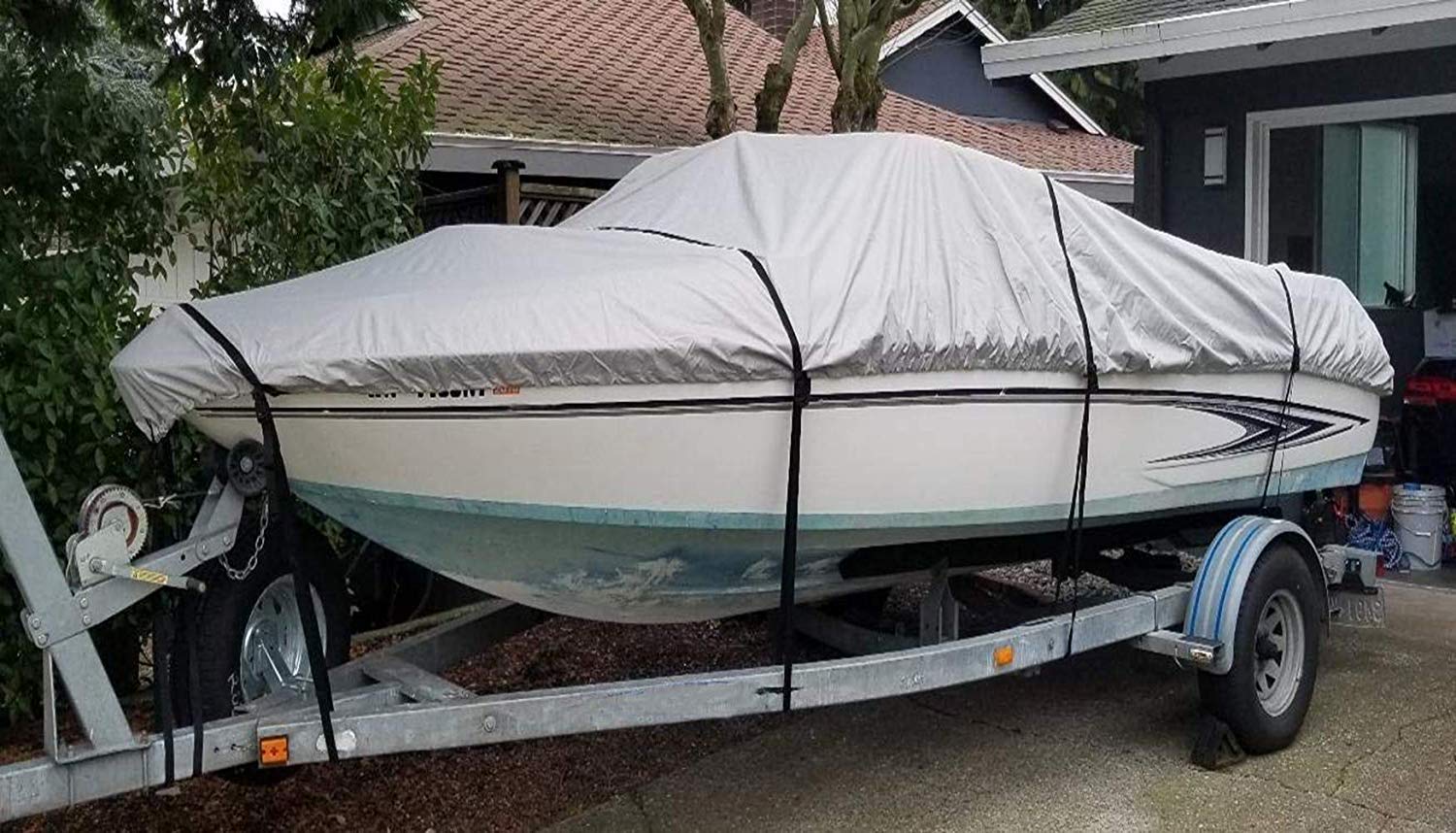 Trailerable Boat Cover Boat Cover 17-19ft - The Shopsite