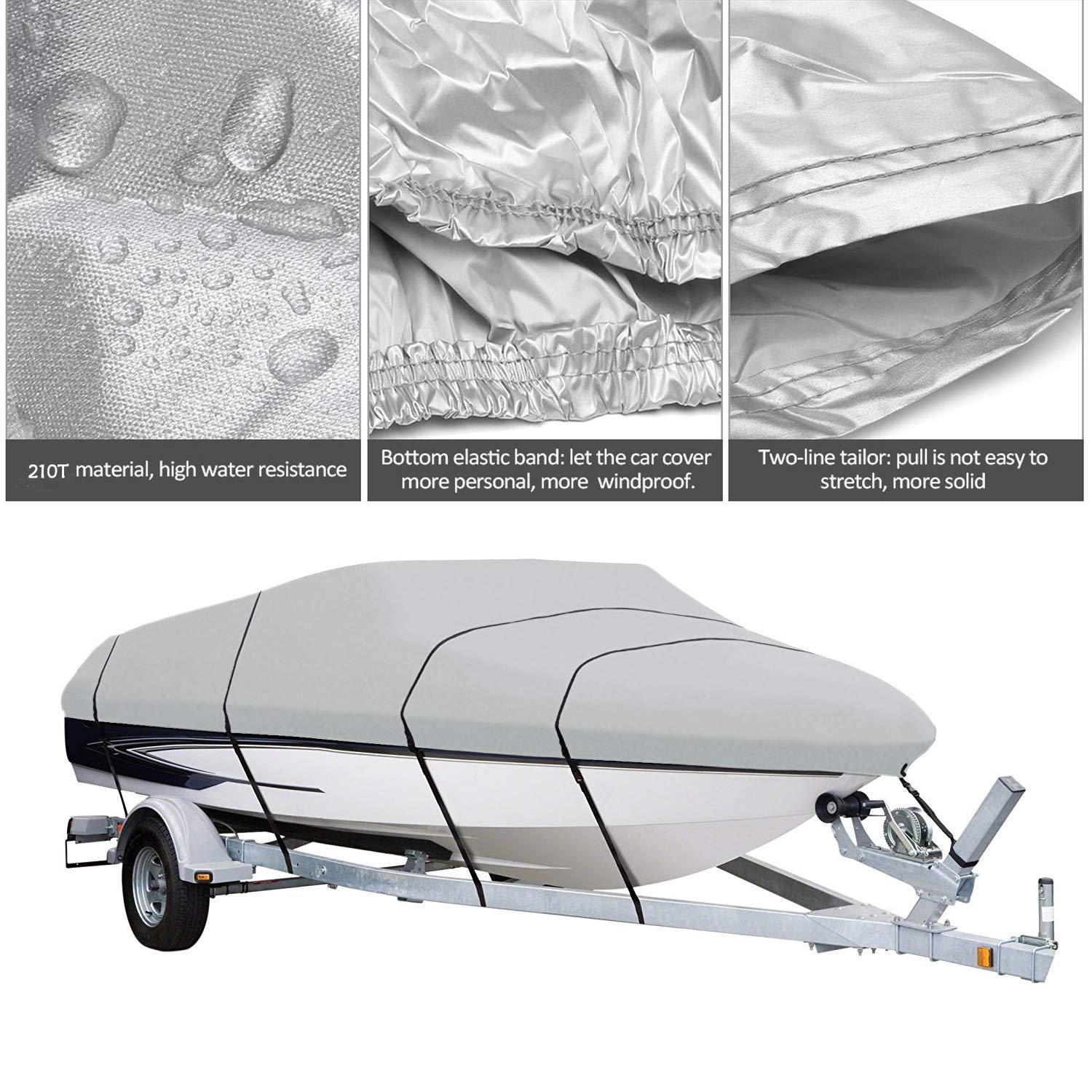 Trailerable Boat Cover Boat Cover 17-19ft - The Shopsite