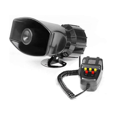 12V 60W Car Siren Ambulance Warning Alarm Loudspeaker W/Mic Sound - The Shopsite
