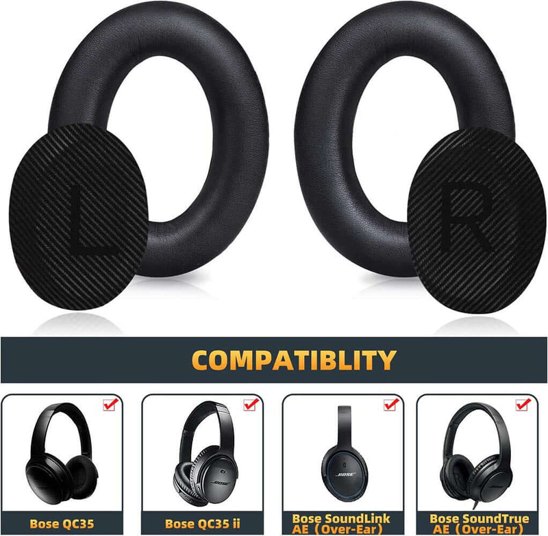 Bose QC35 Headphones Replacement Ear Pads - The Shopsite