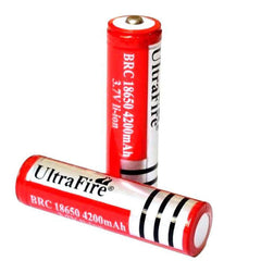 18650 Battery Lithium Li-Ion Rechargeable Battery 18650 Flash Light Battery - The Shopsite