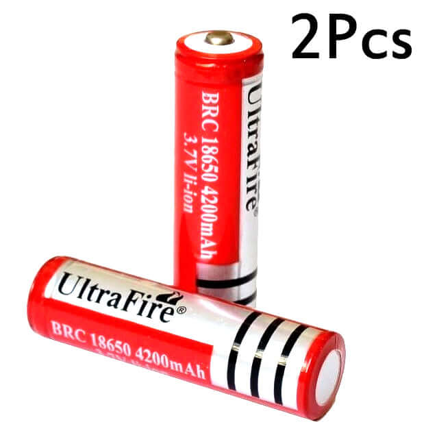 18650 Battery Lithium Li-Ion Rechargeable Battery 18650 Flash Light Battery - The Shopsite