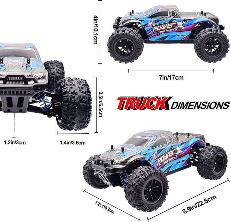 35+ kmh 4WD Electric High Speed RC Truggy Off-Road 1:18 Best Toy Gift - The Shopsite