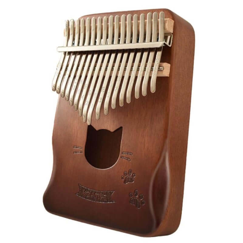 Cat Piano Kalimba Wood Thumb Piano - The Shopsite