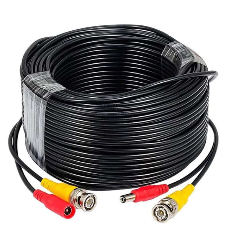 Cctv Cable 20M Bnc Video Power Cable/Wire For Security Camera, Cctv, Dvr, Surveillance System - The Shopsite