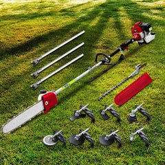 High-Powered Brush Weed Cutter Saw Hedge Trimmer 10 In 1 - The Shopsite